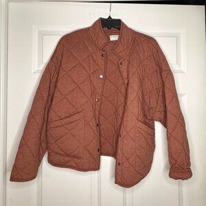 Z Supply Maya Quilted Jacket – Mustard Yellow – Size XS